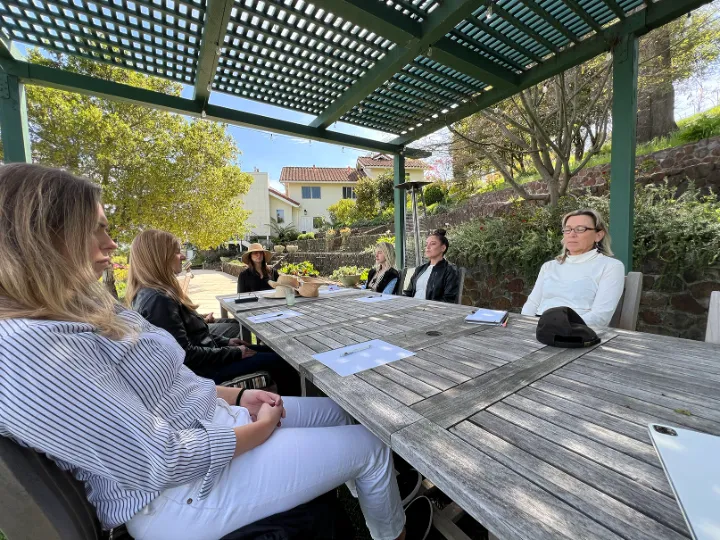 Outdoor wellness workshop