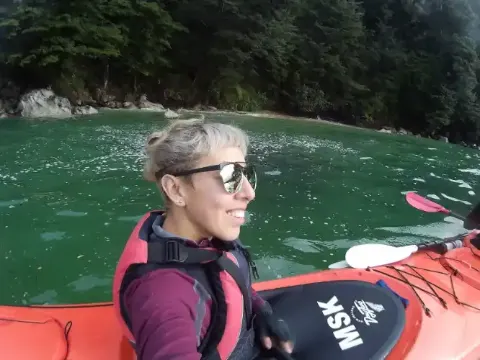 Kayaking the tip of the North Island, New Zealand
